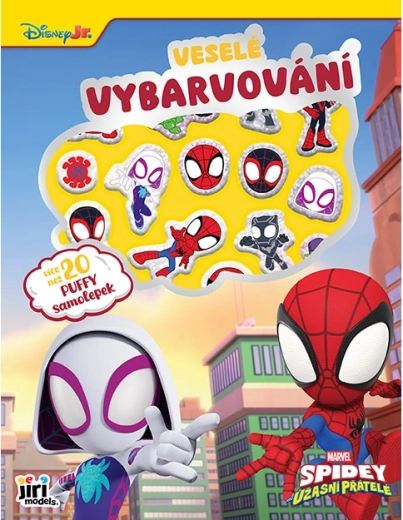 Lõbus värvimine superkleebistega Spidey