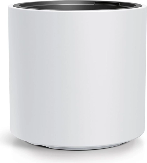 lillepott sisuga HEOS 29,8 cm valge