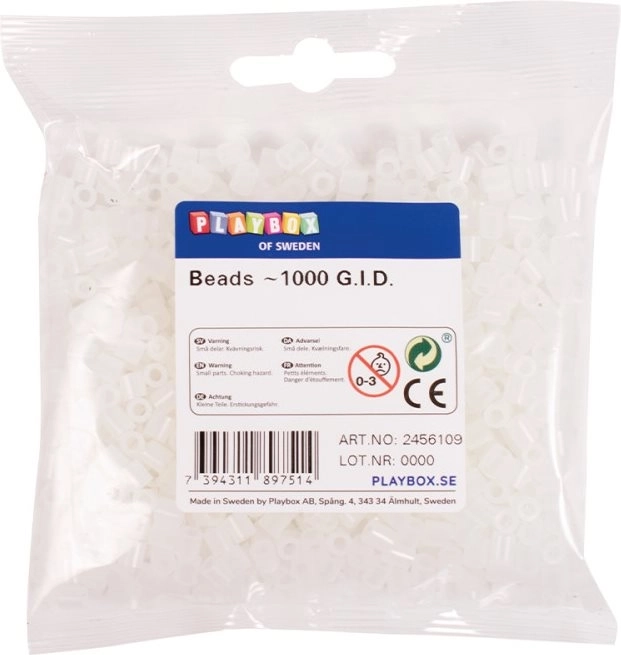 Glow-in-the-dark fusible beads 1000 pcs
