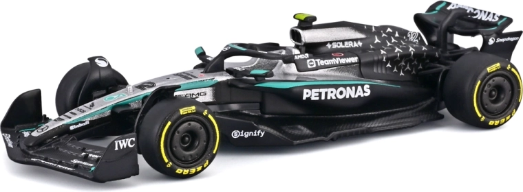 Bburago Formula Racing model F1 Mercedes-AMG Petronas W16 (2025) #12 Kimi Antonelli 1:64