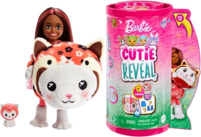 Barbie Doll Cutie Reveal Chelsea Kitten - Panda