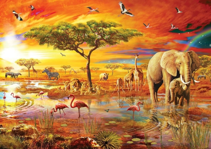 Puzzle Safari Aafrikas 3000 tükki
