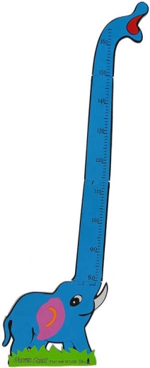 Foam wall children’s height chart with animals 70–160 cm, self-adhesive - 1 piece