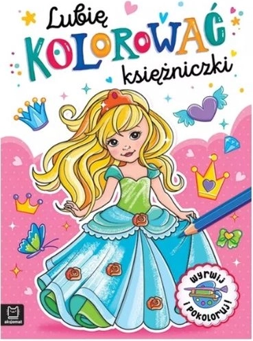 Värvimisraamat: kaunid printsessid
