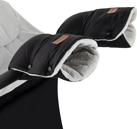 Petite&Mars stroller mittens Jasie ink black