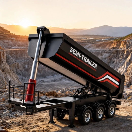 Electrically lifted dump bed
