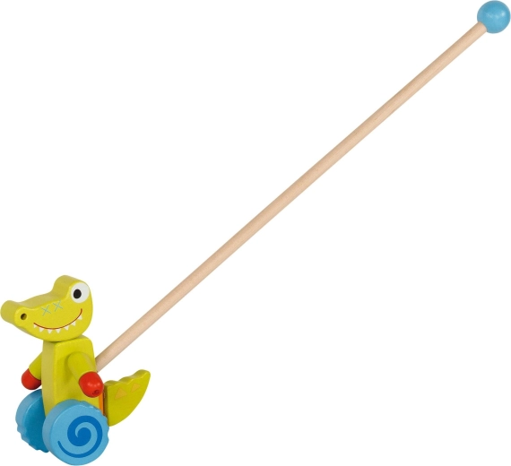 Goki puidust krokodill pulgal - 1 tk