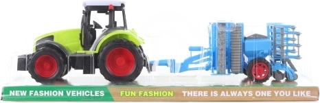 Plastiktraktor külvikuga
