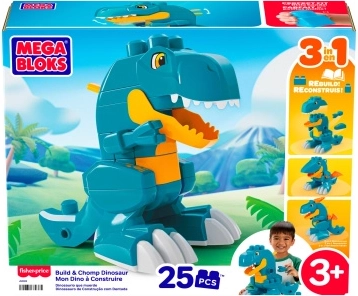 Mega Bloks 3 ühes ehituskomplekt – dinosaurus