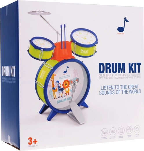 Safari Kids Drum Set