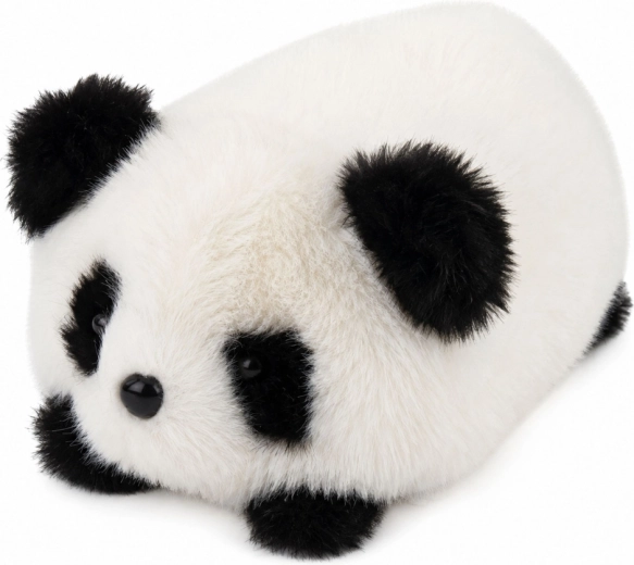 Tüüpiline panda välimus armsate detailidega