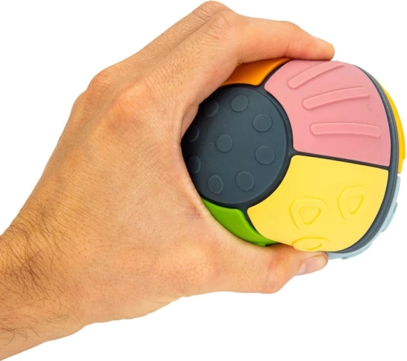 Soft silicone also works as a teether