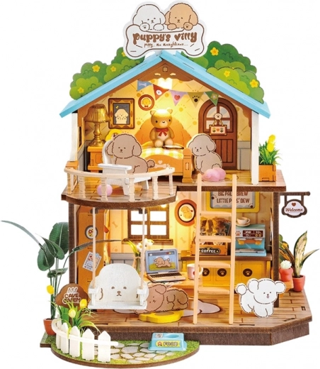 Miniature House for Puppies