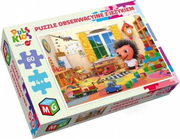 Observation Puzzle 60 Pieces with Little Jesus