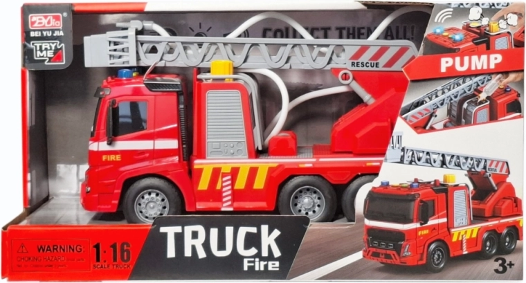 Fire Truck with Lights and Sounds