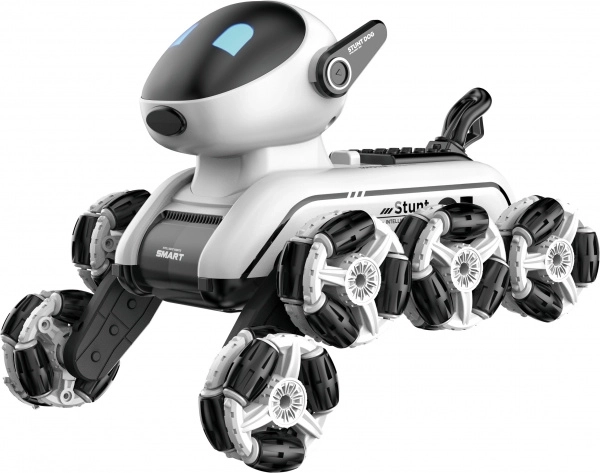 RoboDog remote-controlled FLEG with 360° movement and LED eyes