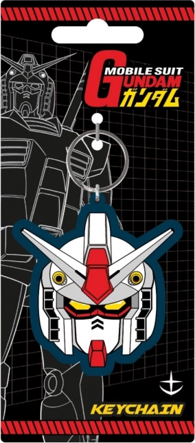GUNDAM Rubber Keychain