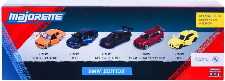 5 litsentseeritud BMW-d ühes kinkekomplektis