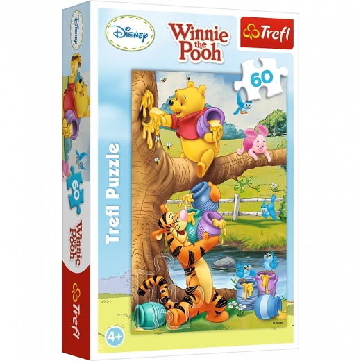 Puzzle Trefl Małe co nieco Karupoeg Puhh