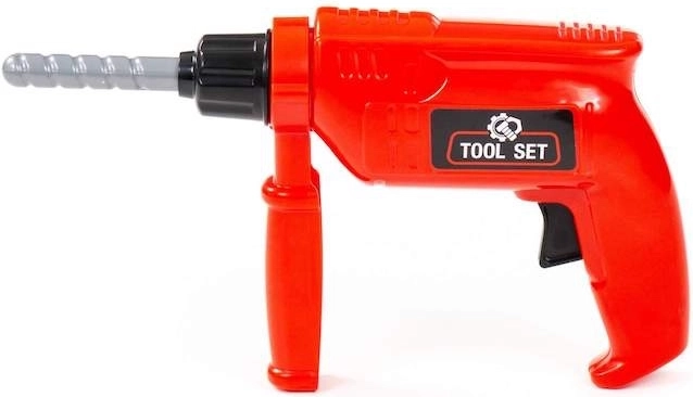 Realistic kids’ drill with rotating bit