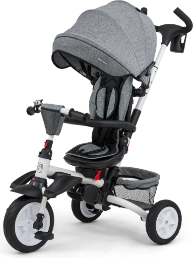 Milly Mally kolmerattaline jalgratas 6in1 Stanley rubber grey