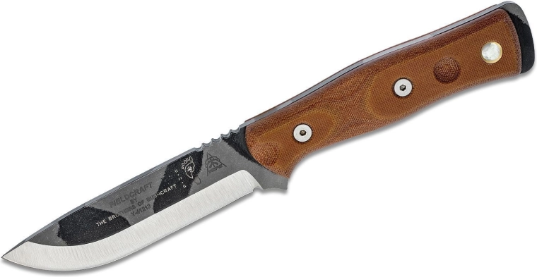 Micarta handle with practical details