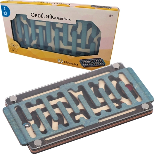 Wooden rectangular puzzle