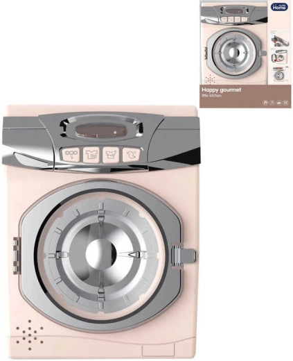 Children’s automatic washing machine toy, battery-powered, with light and sound - 1 piece