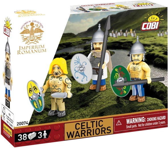 Cobi Imperium Romanum keldi sõdalased (3 minifiguuri, 38 detaili)