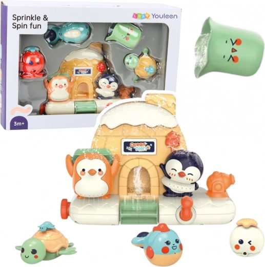 Interactive Baby Bath Set – Sea Animals