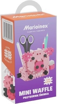 Mini Waffle portable organizer pig – 70-piece construction set