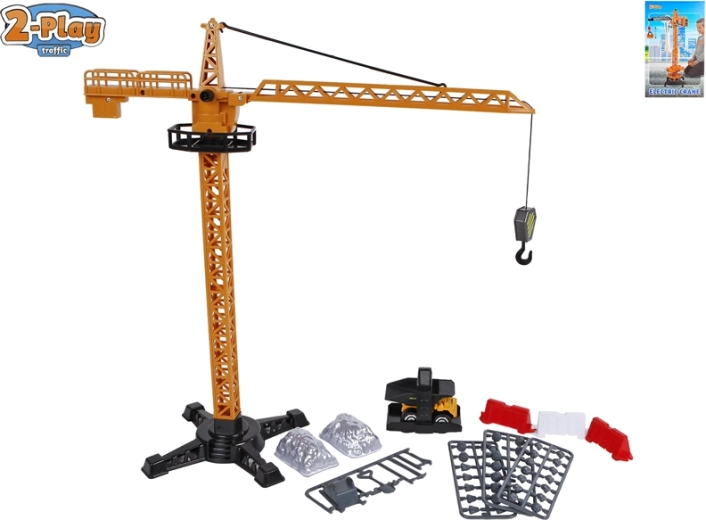 2-Play liikluskraana ehitusautoga ja tarvikutega 40 cm