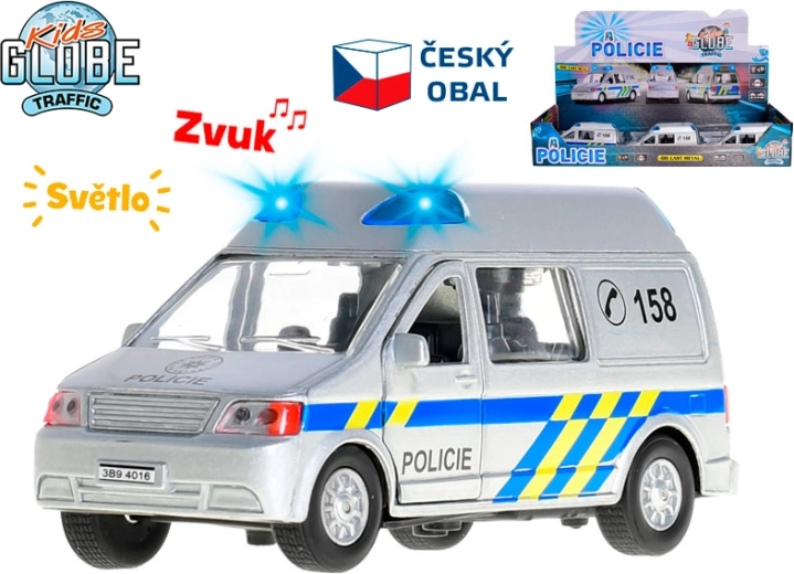 Kids Globe Traffic politsei kaubik tulede ja helidega 14 cm