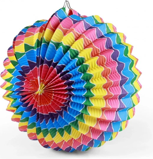 Vikerkaare lampion 25 cm