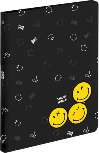 A4 Binder with 4 Rings SMILEY WORLD made of polypropylene