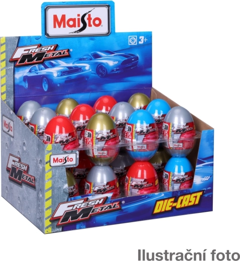 Maisto Egg with Die-Cast Model Car