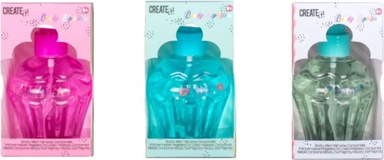 Create It! Candy kehak udu lastele – 3 magusat lõhna