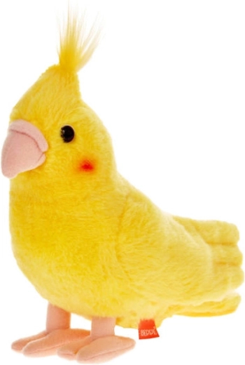 Plüüsist nümfipapagoi kollane 20 cm