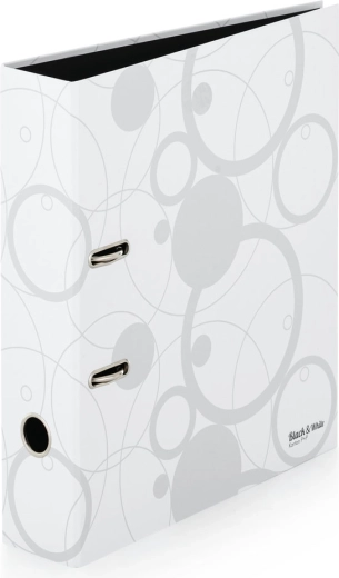 Lever Arch File A4 Laminate in White