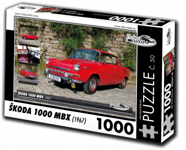 Pusle Retro-autod Škoda 1000 MBX (1967) – 1000 tükki