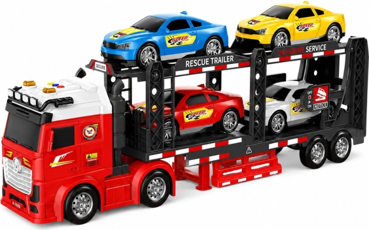 Kahekorruseline autoveok 4 auto jaoks
