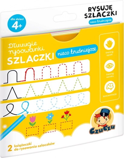 Long Tracing: I Draw Hatching – for Children 4+