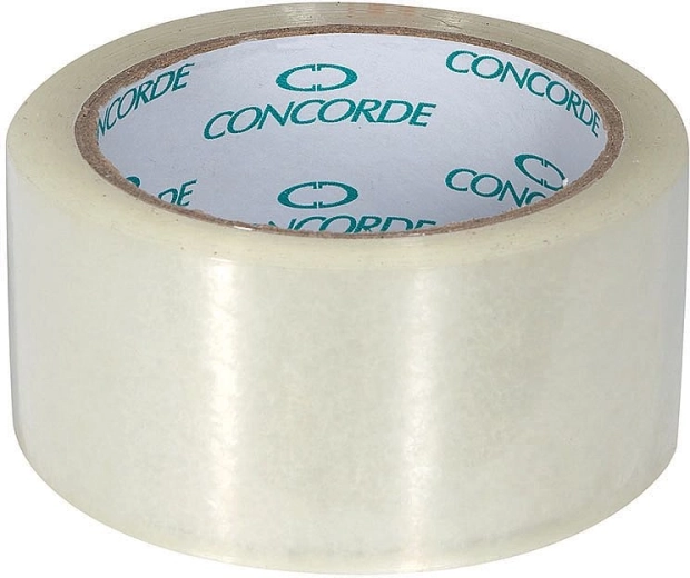 CONCORDE Packing Tape 48 mm × 66 m, Transparent