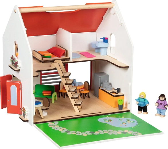 Kaasaskantav puidust nukumaja Eco House koos tarvikutega