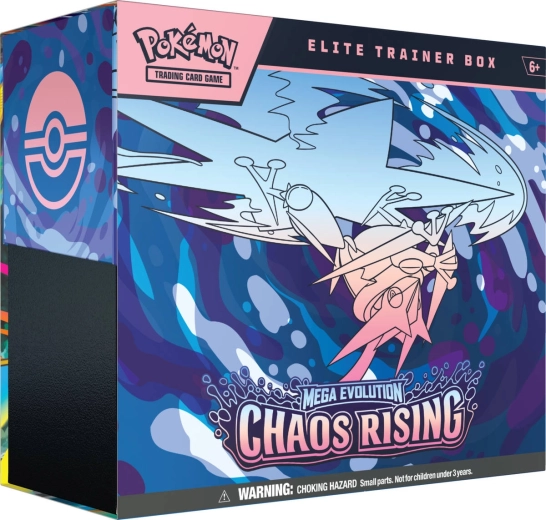 Pokémon TCG Mega Evolution: Chaos Rising eliittreeneri karp
