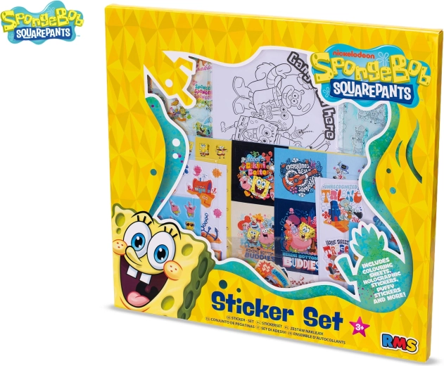 SpongeBobi kleebiste komplekt – 500 tk