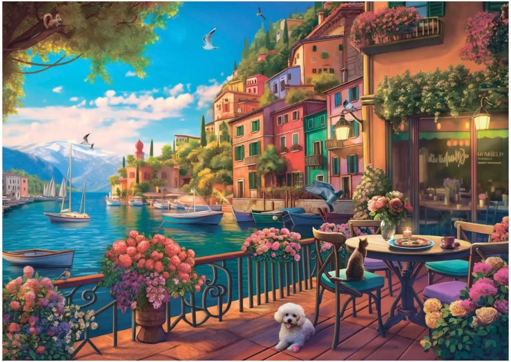 Puzzle Cafe Como XL 700 pieces