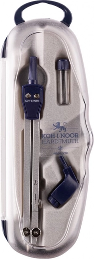 Koh-i-noor joonestuskompass adapteri ja varugrafiitidega