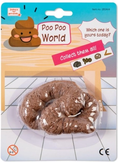 Fake poop – realistic prank prop shape 3