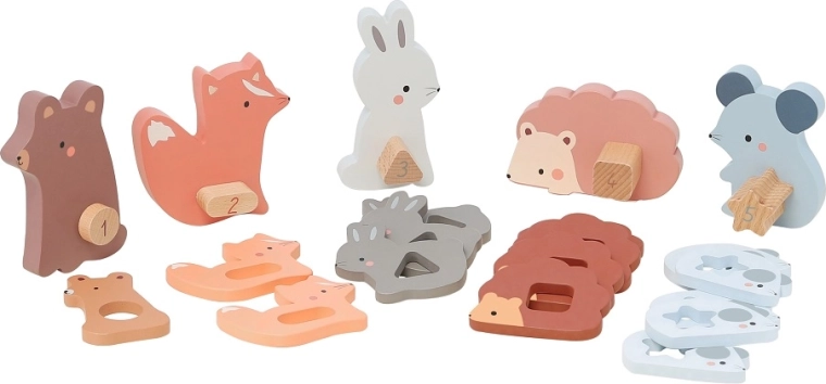 Learning animals and first numbers